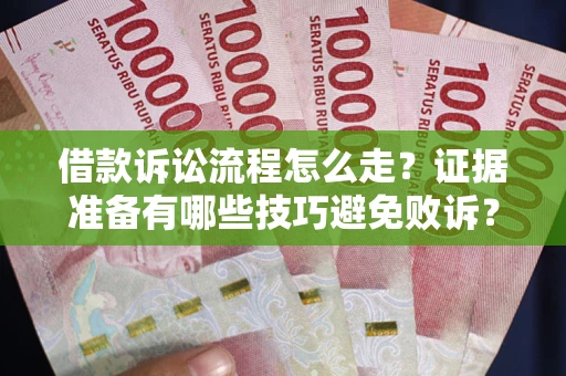 济南借款诉讼流程怎么走？证据准备有哪些技巧避免败诉？