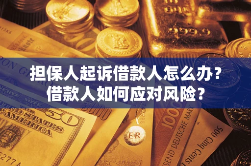 济南担保人起诉借款人怎么办？借款人如何应对风险？